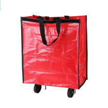 trolley shopping bag, sac à provisions pliant avec des roues